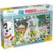 Disney 101 Dalmatyńczyków 2 w 1 puzzle i kolorowanka 24 elementy 50x35 cm - Lisciani