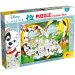 Disney 101 dalmatyńczyków 2 w 1 puzzle 60 elementów i kolorowanka 50x35cm - Lisciani