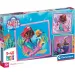Disney Ariel 3x48 elementów Supercolor puzzle - Clementoni