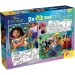 Disney Encanto 2 w 1 maxi puzzle 2x60 elementów i kolorowanka 50x35cm - Lisciani