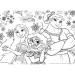 Disney Encanto 2 w 1 maxi puzzle 4x48 elementów i kolorowanka 35x25 cm – Lisciani