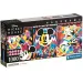 Disney: Klasyczna panorama puzzle 1000 elementów z Myszką Miki 98x33cm - Clementoni