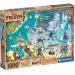 Disney: Kraina lodu - puzzle z mapą, 1000 elementów - Clementoni