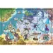 Disney: Kraina lodu - puzzle z mapą, 1000 elementów - Clementoni