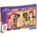 Disney+Księżniczki: Maxi Super Color Puzzle 24 elementy - Clementoni