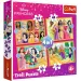 Disney Księżniczki: Puzzle 4 w 1 - Trefl