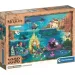 Disney Mała Syrenka mapa 1000-elementowe puzzle z plakatem - Clementoni