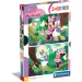 Disney+Minnie+Mouse+2x60+elementów+supercolor+puzzle+-+Clementoni