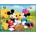 Disney: Puzzle i karty pamięciowe Mickey i Minnie 2 w 1 zestaw - Trefl