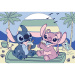 Disney Stitch - Lodowa zabawa, 60-elementowe puzzle - Trefl
