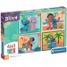 Disney+Stitch 4w1 Supercolor puzzle - Clementoni