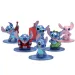 Disney Stitch Nano metalowe figurki zestaw 6 sztuk - Jada Toys