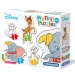 Disney Zwierzęta 4 w 1 zestaw puzzli - Clementoni