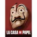 Dom z papieru: Puzzle 500 elementów z maską Dalego - Clementoni