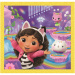Domek dla lalek Gabi – zestaw 3 x 48 elementów Super Color puzzle – Clementoni