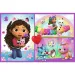 Domek dla lalek Gabi - zabawny dzień 2x70 elementów puzzle - Trefl