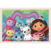 Domek dla lalek Gabi 4 w 1 Supercolor puzzle - Clementoni