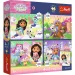 Domek dla lalek Gabi 4 x 88 elementów Premium Plus, puzzle dla dzieci z plakatem - Trefl
