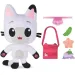 Domek dla lalek Gabi Kino: Interaktywna pluszowa figurka Pandy Paws 30 cm - Spin Master