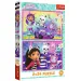 Domek dla lalek Gabi z Gabą 2x24 elementy puzzle - Trefl