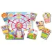 Drewniane puzzle Montessori - Wesołe miasteczko