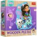 Drewniane puzzle obrysowe 50 elementów „Domek dla lalek Gabi” – Trefl