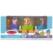 Drewniany pociąg z zwierzętami z farmy - Melissa &amp; Doug