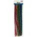 Druciana metalowa chenille w 5 kolorach, 30 cm, 20 sztuk
