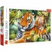 Dwa tygrysy puzzle 1500 elementów - Trefl