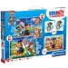 Edukit: Psi Patrol 4 w 1 zestaw gier - Clementoni