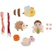 Eichhorn: Drewniana zabawka do nawlekania ze zwierzętami - Simba Toys