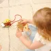 Eichhorn: Drewniana zabawka do nawlekania ze zwierzętami - Simba Toys