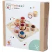 Eichhorn: Drewniane montessoriańskie cylindry sensoryczne – Gra dotykowa rozwijająca zmysł dotyku – Simba Toys