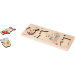 Eichhorn: Drewniane puzzle „Słodcy przyjaciele” - Simba Toys