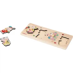 Eichhorn: Drewniane puzzle „Słodcy przyjaciele” - Simba Toys zdjęcie 2