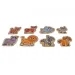 Eichhorn: Drewniane puzzle ze zwierzętami, 16 elementów - Simba Toys