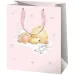 Ekskluzywna różowa torebka prezentowa z misiem Forever Friends 18x23x10 cm