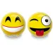 Emoji BioBall piłka gumowa 23cm - Mondo Toys