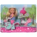 Évi Love: Rowerowa lalka z pieskiem w dwóch wersjach 1 szt. - Simba Toys