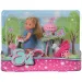 Évi Love: Rowerowa lalka z pieskiem w dwóch wersjach 1 szt. - Simba Toys