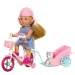 Évi Love: Rowerowa lalka z pieskiem w dwóch wersjach 1 szt. - Simba Toys