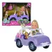 Évi Love: Zestaw do zabawy safari z lalką Évi, zwierzętami i samochodem - Simba Toys