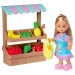 Évi Love: Zestaw do zabawy z lalką Évi i stoisko z owocami - Simba Toys