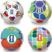 FIFA World Cup 2026 mini piłka gumowa 14 cm 1 szt. - Mondo Toys