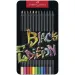 Faber-Castell: Black Edition kredki kolorowe zestaw 12 sztuk w metalowym pudełku