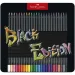 Faber-Castell: Black Edition kredki kolorowe zestaw 24 sztuk w metalowym pudełku