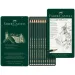 Faber-Castell: Castell 9000 ołówki grafitowe zestaw 12 sztuk w metalowym pudełku