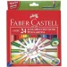Faber-Castell: ECO trójkątne kredki 24 sztuki