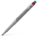 Faber-Castell: Folia marker M czerwony
