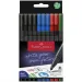 Faber-Castell: GRIP cienkopis z końcówką 0,4 mm, 4 kolory, zestaw 10 sztuk